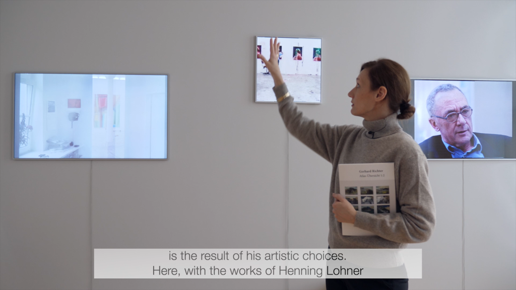 <span data-original-title="„Art Break – Henning Lohner: Gerhard Richter im Atelier, 1990-94“ in der Ausstellung „im Atelier Liebermann: Gerhard Richter. Atlas-Übersicht 1:2 (2016)“ (Video)">„Art Break – Henning Lohner: Gerhard Richter im Atelier, 1990-94“ in der Ausstellung „im Atelier Liebermann: Gerhard Richter. Atlas-Übersicht 1:2 (2016)“ (Video)</span>